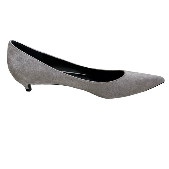 Camssoo 1.5” heels, light gray pointed toe pumps No wear size 10.5 - Picture 2 of 9